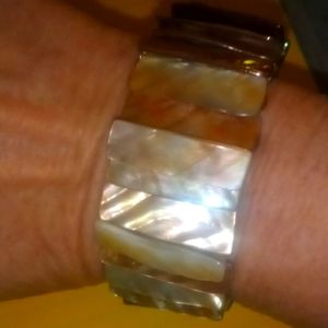 This is  bracelet made of some kind of stone I think its very beautiful and sexy